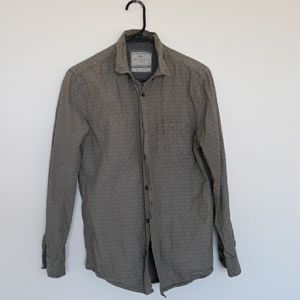 Olive Button Down shirt